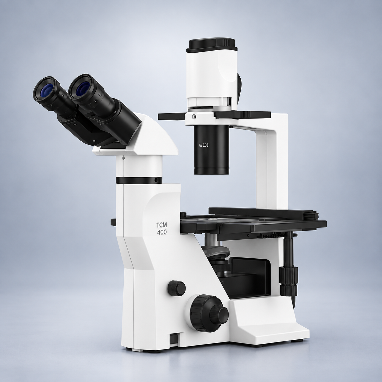 TCM 400 : Inverted Microscope : Bino / Trinocular