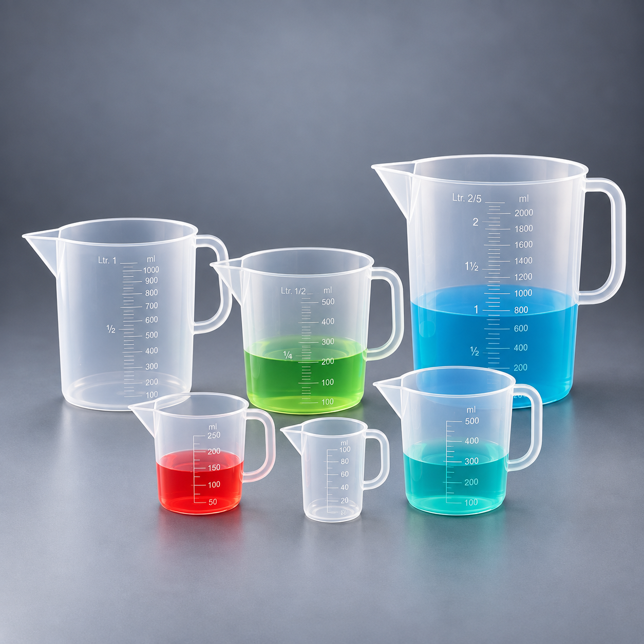 MEASURING JUGS (EURO DESIGN)