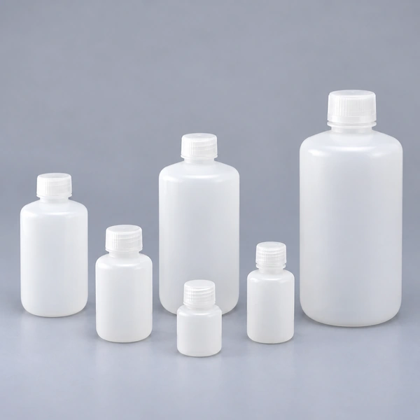 Reagent Bottles (Narrow Mouth) - HDPE